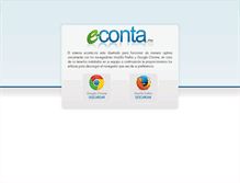 Tablet Screenshot of inova.econta.mx
